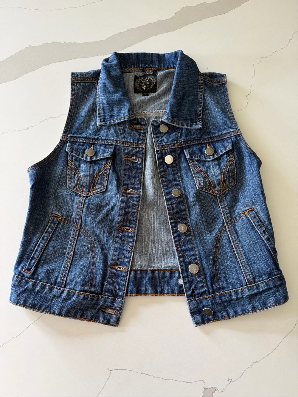 Love Culture Cut Off Denim Jacket | Women’s Medium